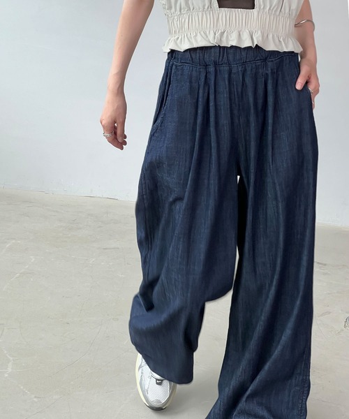 「chuclla」 デニムパンツ S ブルー レディース_画像4