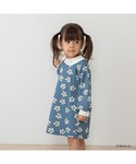 ワンピース ミッフィー花柄ワンピース キッズ 子供服の詳細画像1