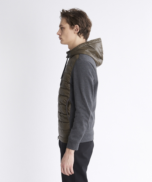 5351 POUR LES HOMMES パーカー 2WAYコンビネーションパーカー メンズ