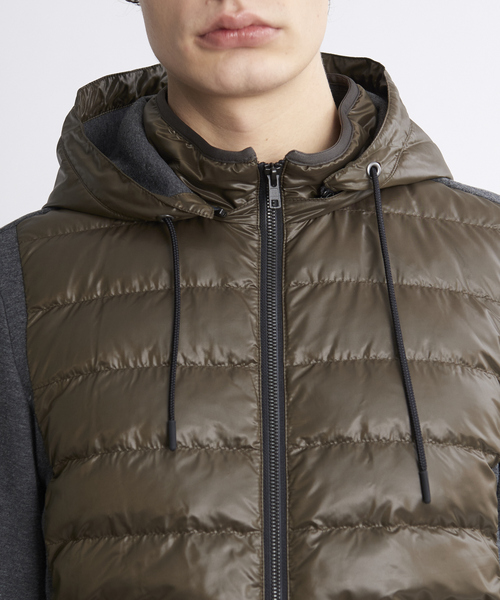 5351 POUR LES HOMMES パーカー 2WAYコンビネーションパーカー メンズ
