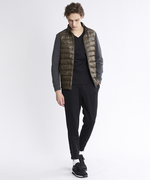 5351 POUR LES HOMMES パーカー 2WAYコンビネーションパーカー メンズ