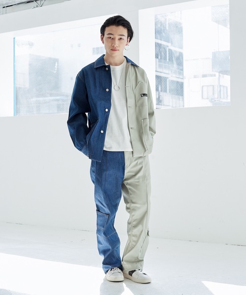 JieDa ジーンズ SWTING CARGO DENIM PANTS メンズ : ZOZOTOWN