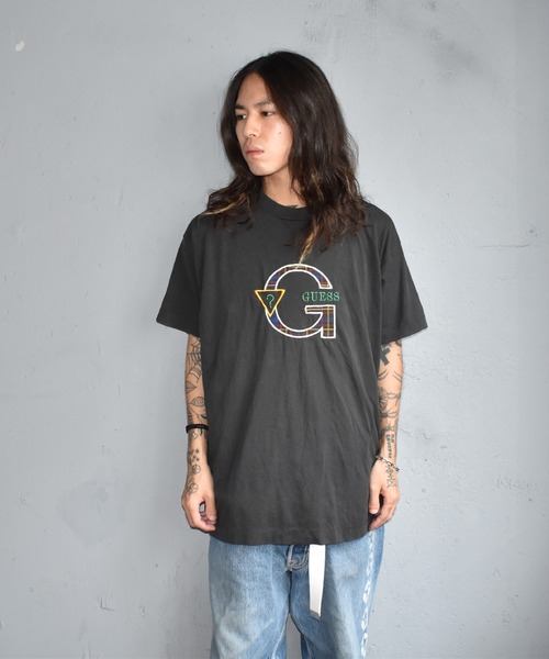 超激安即納 tシャツ ZOZOTOWN PayPayモール店 - 通販 - PayPayモール Tシャツ 90's GUESS/ゲス ロゴ Tシャツ 限定品在庫