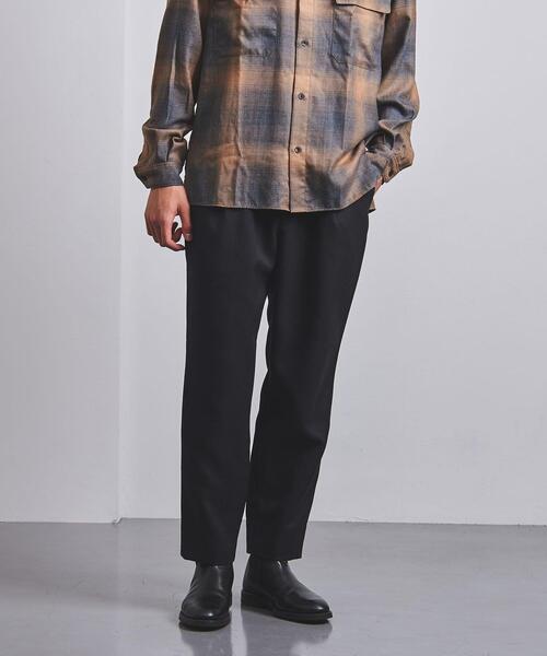 通販好評 パンツ <UNITED ARROWS> ポリエステル ツイード ワイドテーパード 1プリーツ ZOZOTOWN PayPayモール店 - 通販 - PayPayモール 格安セール