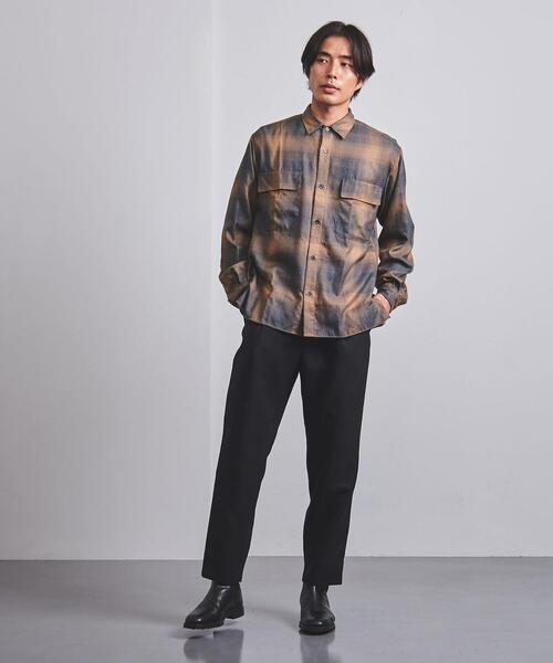 通販好評 パンツ <UNITED ARROWS> ポリエステル ツイード ワイドテーパード 1プリーツ ZOZOTOWN PayPayモール店 - 通販 - PayPayモール 格安セール