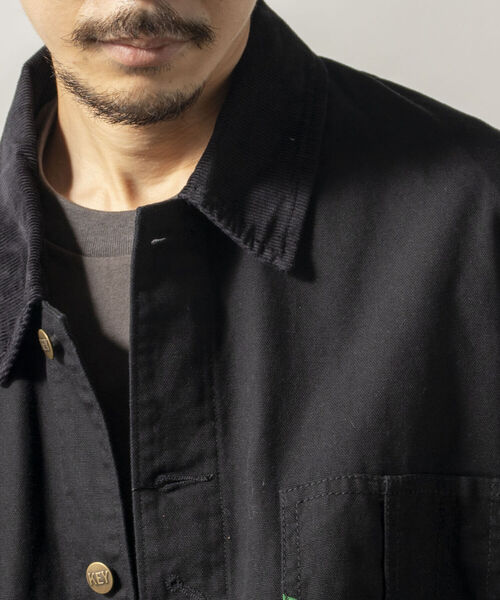 KEY ジャケット カバーオール 【KEY/キー】DUCK COVERALL カバーオール