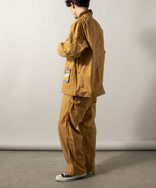 KEY ジャケット カバーオール 【KEY/キー】DUCK COVERALL カバーオール