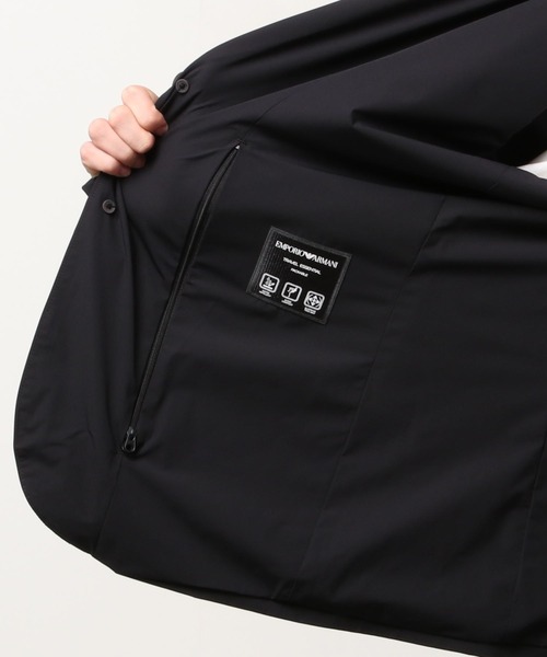 在庫正規店 ジャケット ZOZOTOWN PayPayモール店 - 通販 - PayPayモール テーラードジャケット EMPORIO ARMANI シングルブレスト パッカブルジャケット 正規品安い