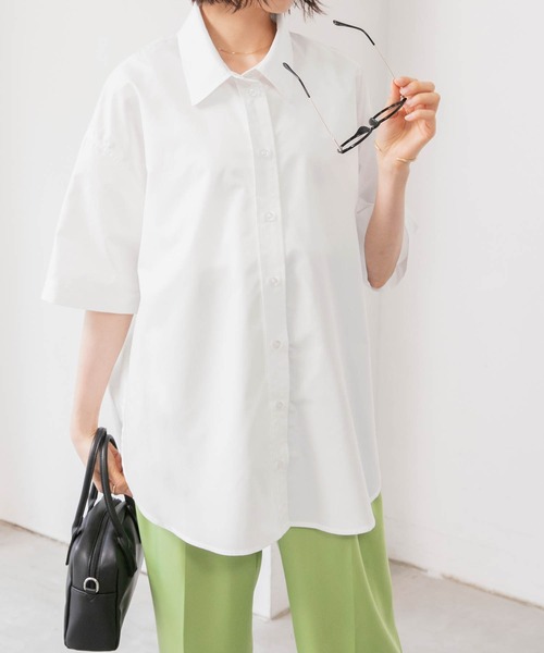 「jumelle」 半袖シャツ M アイボリー レディース トップス,SHIRT/BLOUSE | JUMELLE