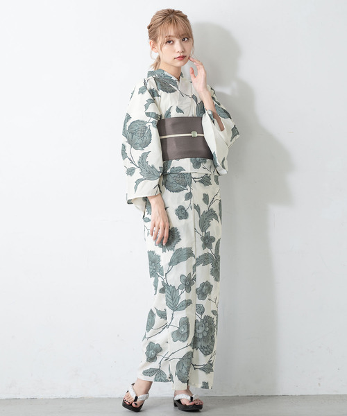 浴衣 選べるレディース浴衣2点セット （浴衣＋帯） レディース