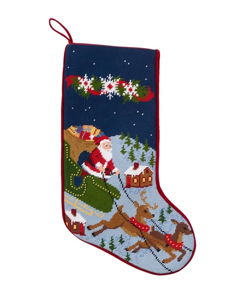 L.L.Bean（エルエルビーン） インテリア クリスマス・ニードルポイント