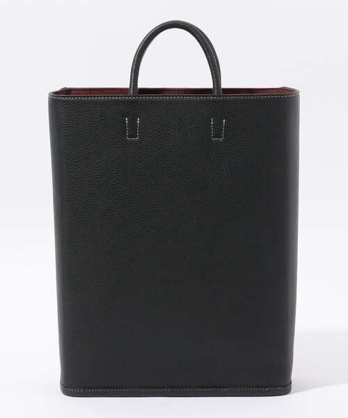 トートバッグ 「別注」A BOX TOTE シュリンクレザー トートバッグ メンズの画像