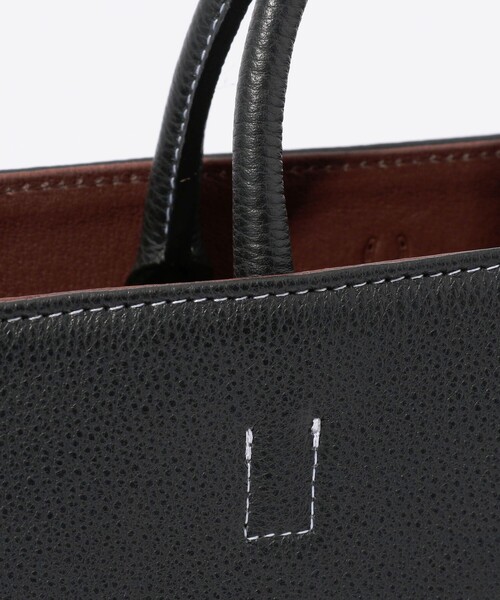 トートバッグ 「別注」A BOX TOTE シュリンクレザー トートバッグ メンズの画像