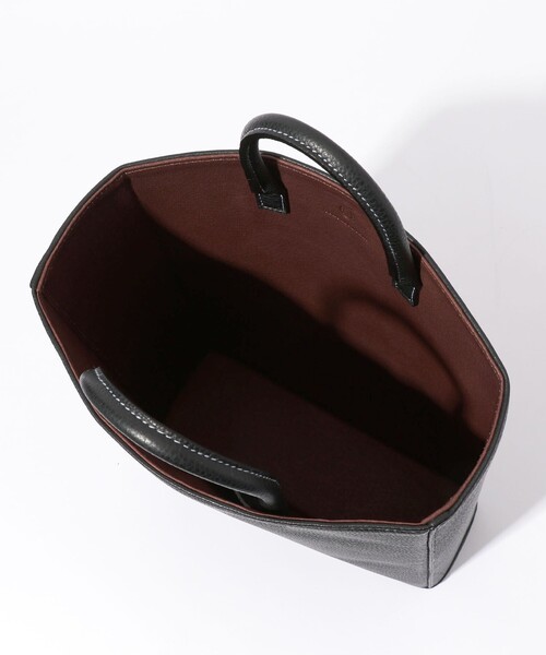 トートバッグ 「別注」A BOX TOTE シュリンクレザー トートバッグ メンズの画像
