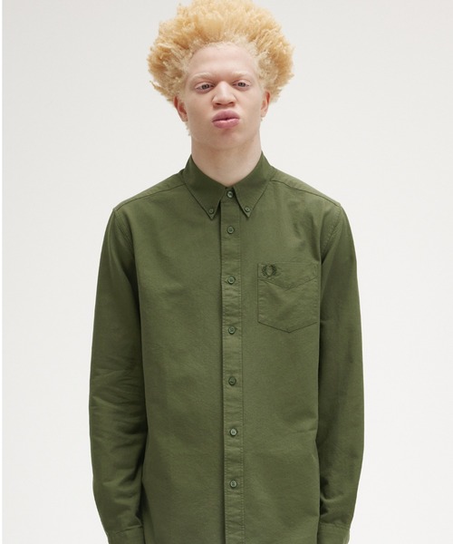 「FRED PERRY」 長袖シャツ 10 ベージュ レディース カラー/ベージュ | FRED PERRY JAPAN | フレッドペリー日本公式