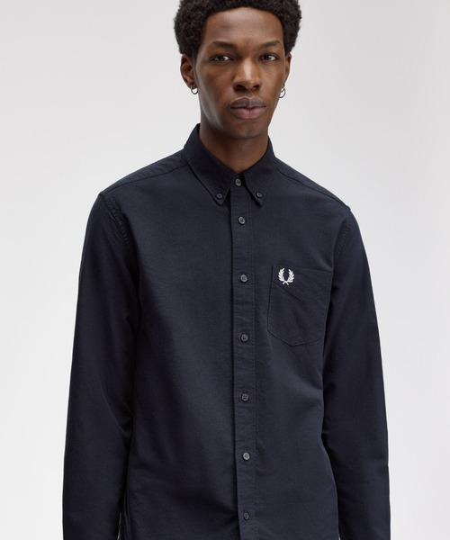 FRED PERRY シャツ Oxford Shirt／オックスフォード長袖シャツ