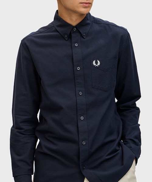 FRED PERRY シャツ Oxford Shirt／オックスフォード長袖シャツ