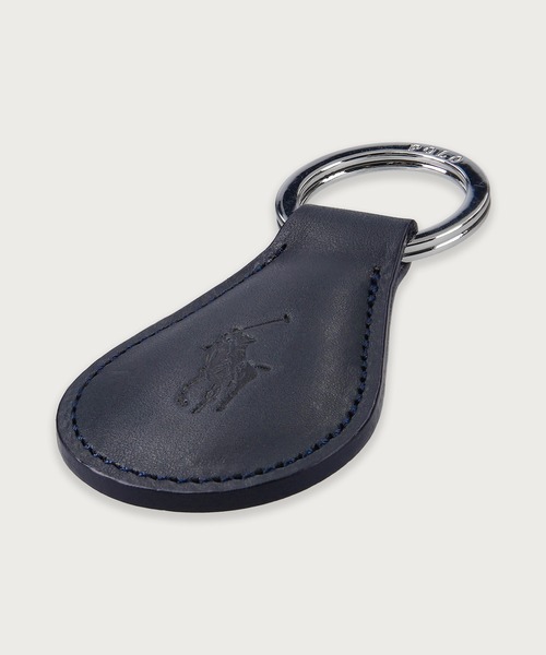 POLO RALPH LAUREN キーケース オイルスムースレザー