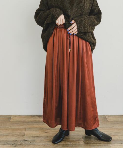 ITEMS URBANRESEARCH（アイテムズ アーバンリサーチ） パンツ サテン