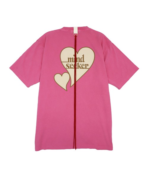 シャツ mindseeker mindseeker（マインドシーカー） tシャツ WHITE HEART LOGO PIGMENT