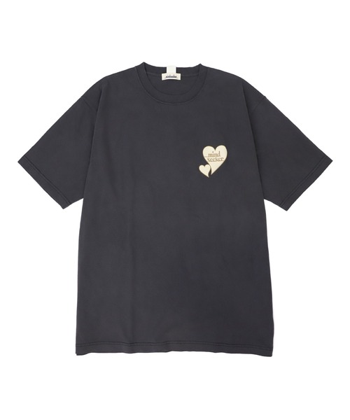 mindseeker（マインドシーカー） tシャツ WHITE HEART LOGO PIGMENT