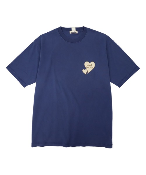 mindseeker（マインドシーカー） tシャツ WHITE HEART LOGO PIGMENT 