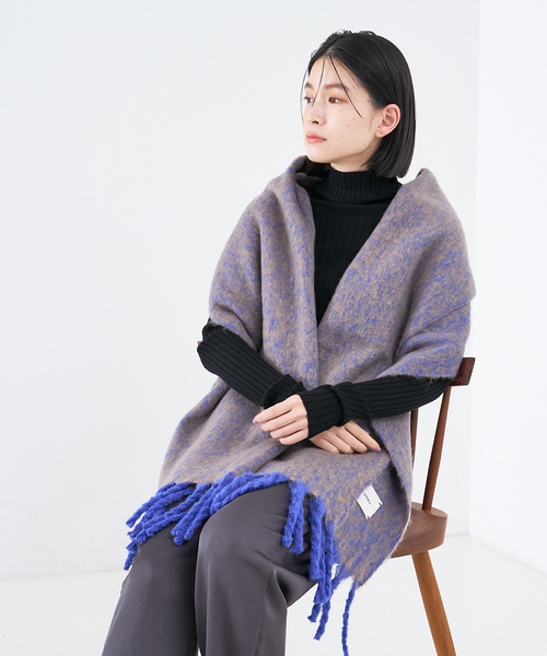 インベル　ブランケットプラスエム（小） collex（コレックス） ブランケット メランジフリンジブランケット 60