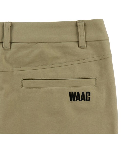 サイズ：2 WAAC ワック ストレッチ ロングパンツ ブラック系