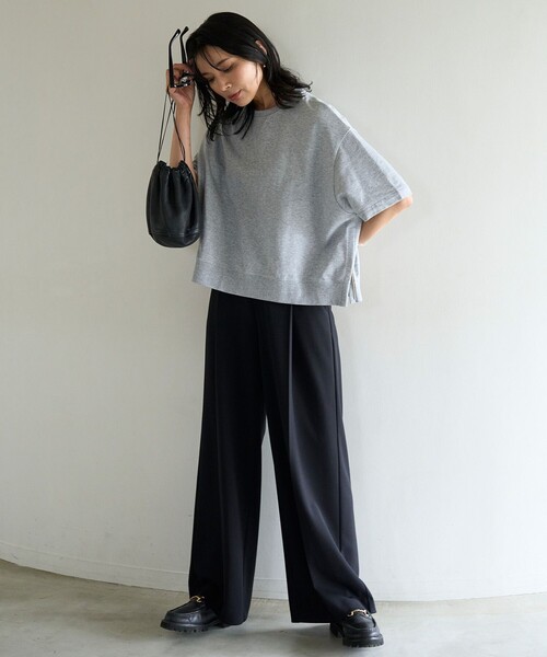 UNFILO（アンフィーロ） パンツ 「11サイズ展開」 BEAUTY MOVE タック