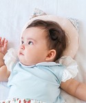 ベビー ふんわりねこみみベビーまくら(6重織ガーゼ)の詳細画像1