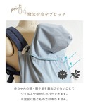抱っこ紐 抱っこひも 「10mois ディモワ...の詳細画像4
