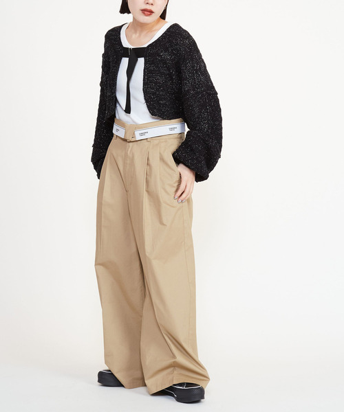 public tokyo コクーンチノパン　サイズ2 public tokyo コクーンチノパン サイズ2
