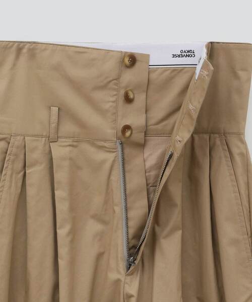 CONVERSE TOKYO チノパン 2WAY HIGHWAIST WIDE PANTS レディース