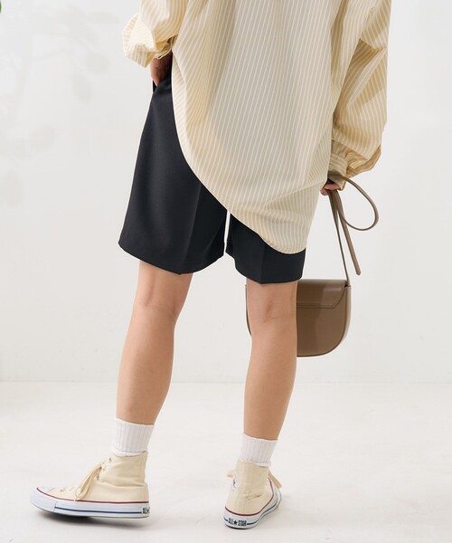FREAK'S STORE パンツ リネンタッチ ショートパンツ レディース
