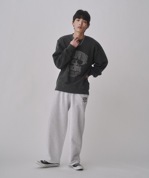 スウェット メンズ PIGMENT WORLDWIDE ARC OVER FIT SWEATSHIRT｜zozo｜13