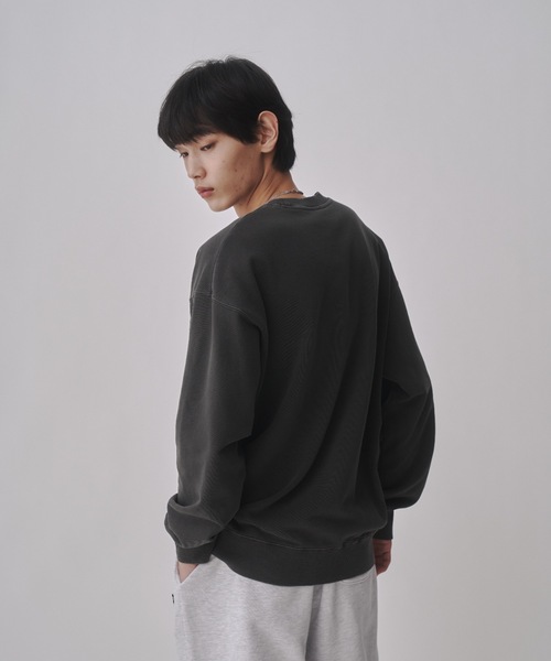 スウェット メンズ PIGMENT WORLDWIDE ARC OVER FIT SWEATSHIRT｜zozo｜10