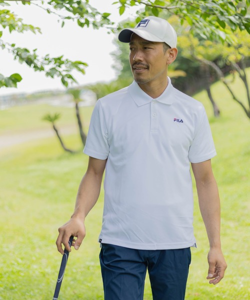 FILA GOLF シャツ 「FILA GOLF/フィラゴルフ」ワンポイントポロシャツ