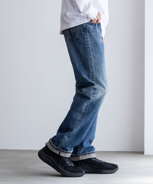 ジーンズ 505ZX 50sルーズストレートパンツ SELVAGE VINTAGE LOOSE 