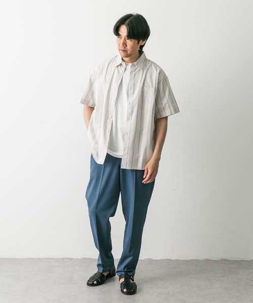 【美品✨／22AW】ENFOLD パンツ プリーツテーパードトラウザー ENFOLD エンフォルド *ウールイージーテーパードパンツ*38