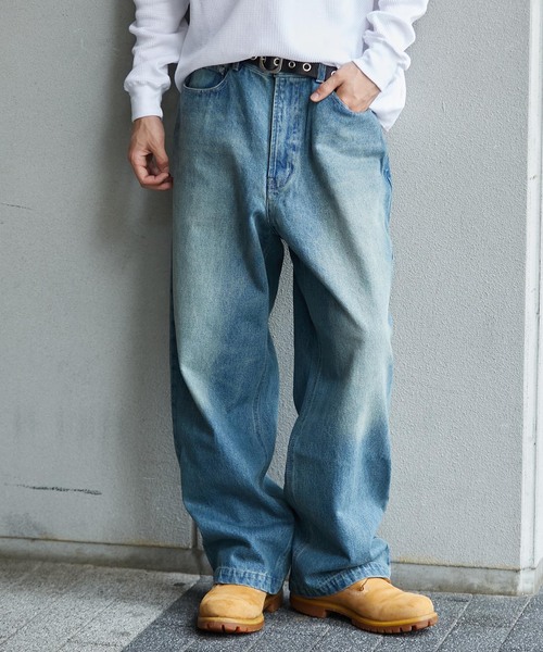 B.C STOCK（ベーセーストック） ジーンズ 「B.A.C.D」ワイドストレート