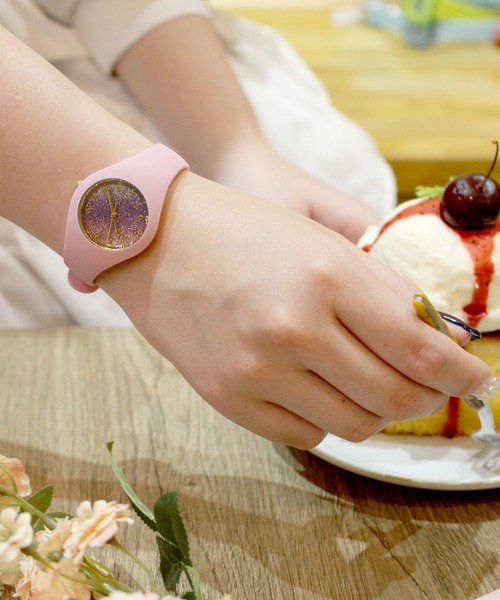 ✨新品未使用✨アイスウォッチ コスモスピンクice watch 016299 ICE cosmos - ホワイトイレインボー - スモール | アイス