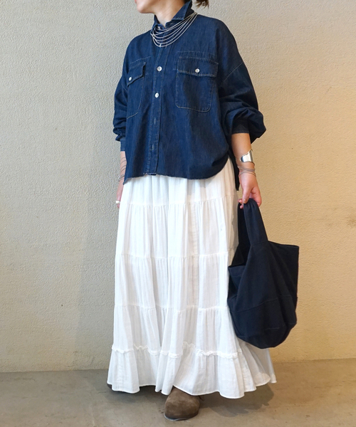 シャツ ブラウス 「JULY」シャツブルゾン レディース : 85012658  