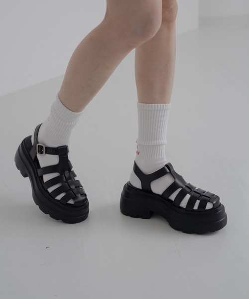 JUMELLE（ジュメロ） 厚底 サンダル JM gurkha sandal レディース