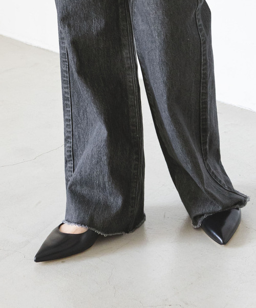NEED BY heritage ニードバイヘリテージ AMY(ブラック) 24 NEED BY heritage/ニードバイヘリテージ AMY(ブラック)（デニム
