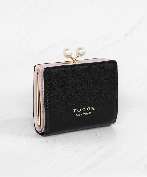 TOCCA 財布 POINT OF PEARL BIIFOLOD WALLET 2つ折り財布