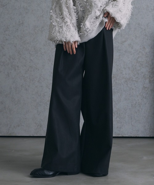 Spielio パンツ 「Spielio」vintage like wide flare pants