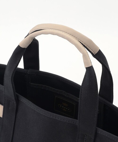 TOCCA トートバッグ SIDE RIBBON CANVASTOTE レディース