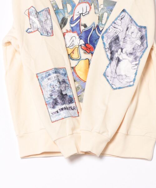 Desigual トレーナー スウェット ドナルドダック グラフィック