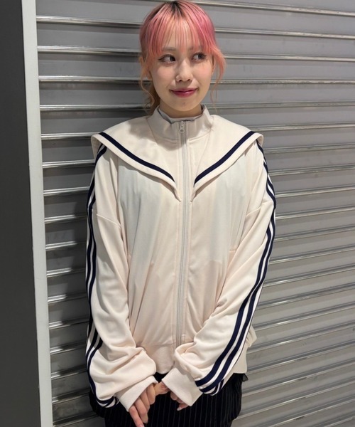 Candy Stripper ブルゾン アウター SAILOR JERSEY レディース