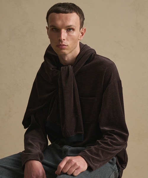 PUBLIC TOKYO（パブリックトウキョウ） トレーナー スウェット ベロア